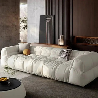 Sectional Puff Sofa for Living Room – Blend of Luxury & Durability-Sofa Set