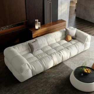 Sectional Puff Sofa for Living Room – Blend of Luxury & Durability-Sofa Set