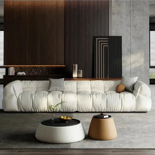 Sectional Puff Sofa for Living Room – Blend of Luxury & Durability-Sofa Set