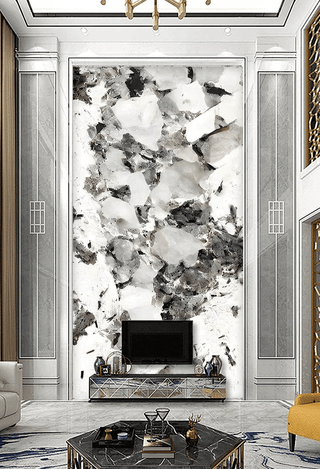 Shaded Stone: Marble Wallpaper Murals – Transform Your Space-Marble Design Wallpaper