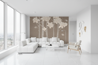 Kaufen Sie Tapetenwandbilder mit Blumenstämmen – exklusives Design