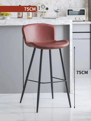 Sillas Ergonomic Bar Chairs for Kitchen Island-Bar Stools