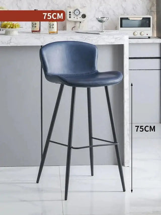 Sillas Ergonomic Bar Chairs for Kitchen Island-Bar Stools