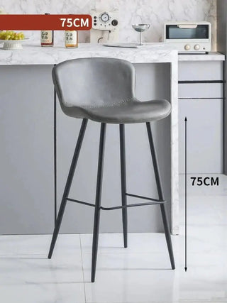 Sillas Ergonomic Bar Chairs for Kitchen Island-Bar Stools