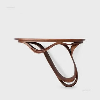 Simple Real Antique Oak Solid Wood Console Table-Console Tables