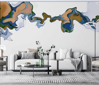 Smoke Design Wallpaper Murals - Transform Your Space-Marble Design Wallpaper