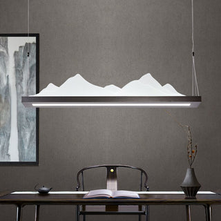 Snow Hills Chandelier: Exquisite Lighting Fixture-Kitchen Island