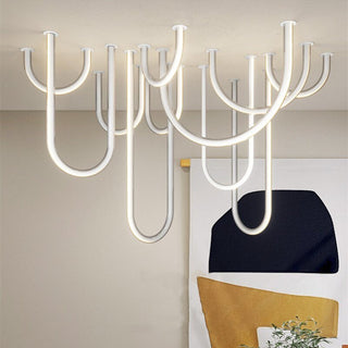 Soft Hose LED Ceiling Chandelier – Flexible Modern Lighting-Chandeliers