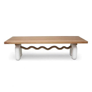 Solid Oak Wood Dining Table-Dining Tables