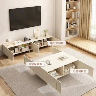 Solid Wood Minimalistic TV Stands & Entertainment Center-TV Stands