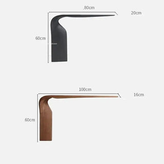 Solid Wood Trunk-Style Console Table-Console Tables