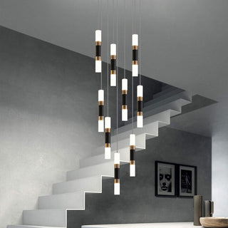 Staircase Chandelier - Illuminate with Acrylic Chandelier-Staircase Chandeliers