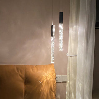 Staircase Crystal Tubes Chandelier Light – Elegant Interiors-Staircase Chandeliers