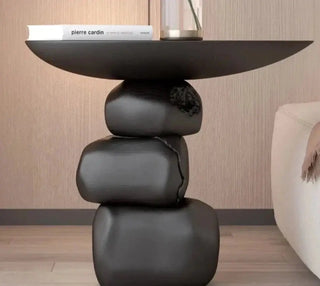 Stones Art Rock Side Table-Coffee Table