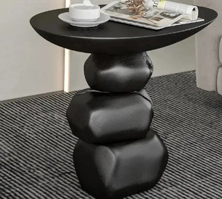 Stones Art Rock Side Table-Coffee Table
