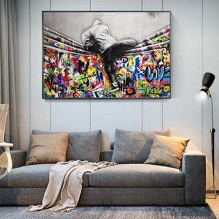 Street Art Canvas Posters - Modern Graffiti Prints for Home Decor-Wall Posters