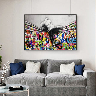 Street Art Canvas Posters - Modern Graffiti Prints for Home Decor-Wall Posters