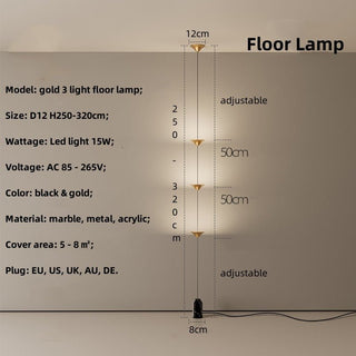 String Bedside LED Adjustable Floor Lamp-Lamps