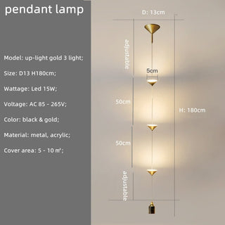 String Bedside LED Adjustable Floor Lamp-Lamps