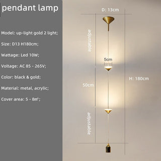 String Bedside LED Adjustable Floor Lamp-Lamps