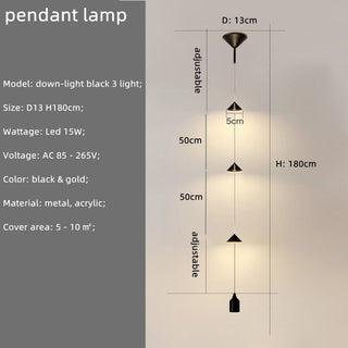 String Bedside LED Adjustable Floor Lamp-Lamps