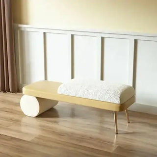 Stylish Shoe Changing Bench – Comfortable Entryway Seating-Benches