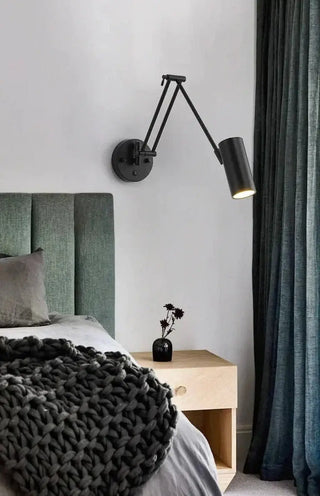 Swing Long Arm Internal Touch Sensor Wall Lamp-Wall Lights