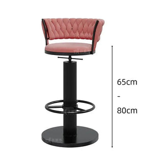Tabourets Velvet Bar Stools & Kitchen Island Counter Bar Stool-Bar Stools