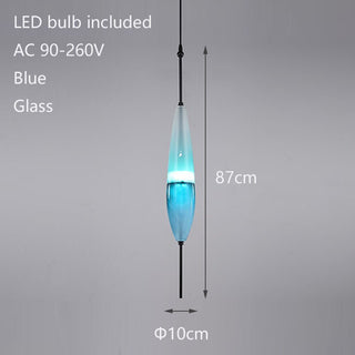 Tear Drops Style Glass Pendant Lights for Living Room-Pendant Lights