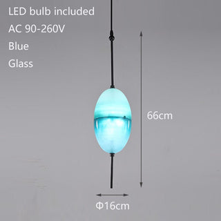 Tear Drops Style Glass Pendant Lights for Living Room-Pendant Lights