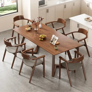 Terraz Wooden Minimalistic Dining Table Set – Simplicity Meets Elegance-Dining Tables