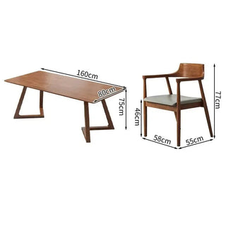 Terraz Wooden Minimalistic Dining Table Set – Simplicity Meets Elegance-Dining Tables