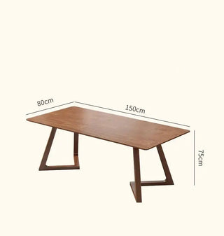 Terraz Wooden Minimalistic Dining Table Set – Simplicity Meets Elegance-Dining Tables