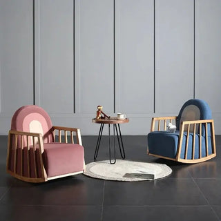 Timber Tide Kids Wooden Rocking Chair-Kids Furniture