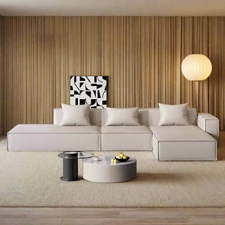 Tofu Minimalist Lounge Sofa Set-Sofa Set