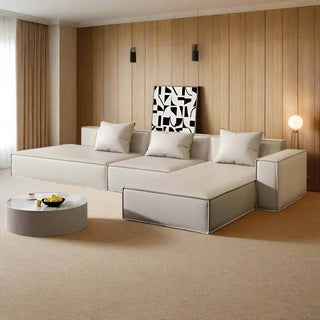 Tofu Minimalist Lounge Sofa Set-Sofa Set