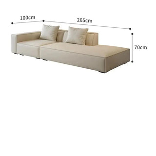 Tofu Minimalist Lounge Sofa Set-Sofa Set