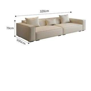 Tofu Minimalist Lounge Sofa Set-Sofa Set
