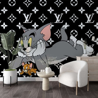 Tom & Jerry Cartoon Kids Wallpaper Mural – Wall Decor-Premium Wallpapers