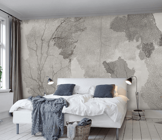 Trace Textured: Tree Wallpaper Murals for Unique Décor-Trees Wallpaper