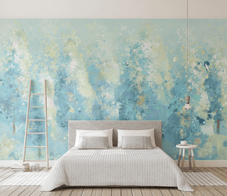 Tree Painting Colours Wallpaper Murals - Vibrant Décor-Trees Wallpaper