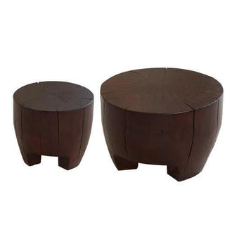 Tree Trunk Solid Wood Coffee Table-Coffee Table