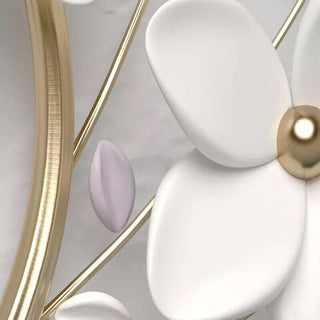 Tree with White Flowers Scenery Wallpaper for Home Wall Decor-Trees Wallpaper