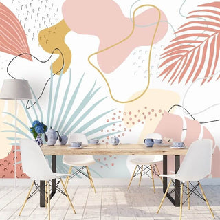 Tropical Dream Bedroom Wallpaper Mural-Flower & Leaf Wallpaper