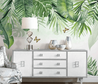 Jungle leafs Wallpaper Murals-Flower & Leaf Wallpaper