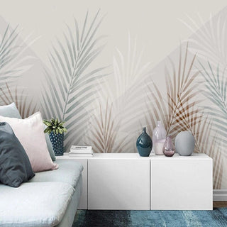 Tropical Palm Paradise Wallpaper Mural-Flower & Leaf Wallpaper