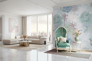 Tropical Trees Wallpaper Mural