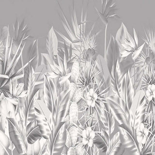 Tropical Wallpaper - Lush Paradise with Exquisite Designs-Flower & Leaf Wallpaper