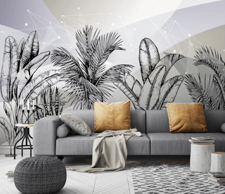 Tropical Wallpaper Murals: Scenic Beauty Captured-Trees Wallpaper