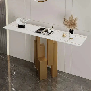 Vertical Builds Living Room Corner Console Table-Console Tables